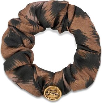 Etro Elastico per capelli - Marrone