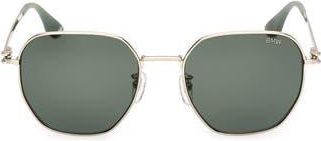 BMW 54mm Sunglasses in Gold /Green Polarized at Nordstrom Rack