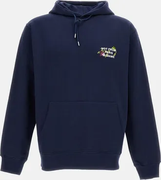 Dr&ocirc;le de Monsieur Vine Embroidered Slogan Hoodie