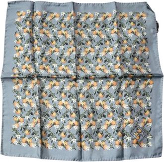 Dolce & Gabbana Zijden Zakdoek Sjaal - Heren - Zijden sjaals - Veelkleurig - ONE Size - Accessoires