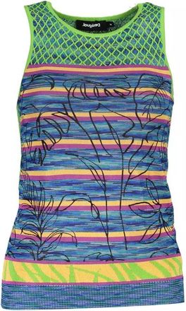 Desigual Groene Katoenen Dames Top