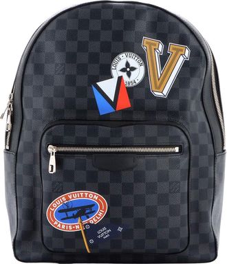 Louis Vuitton Josh Backpack Limited Edition Damier Graphite Lv League (Authentic Pre-Loved)