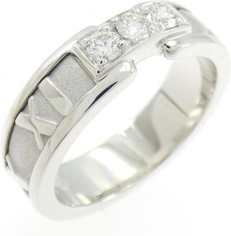 Tiffany & Co. White Gold Band Ring (Pre-Owned)