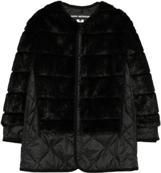 Junya Watanabe Cappotto trapuntato - Nero