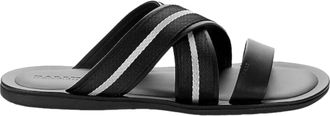 Bally Mens Sasha 6234150 Slide Sandals In Black