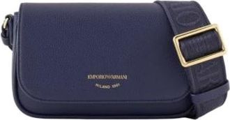 Emporio Armani Deer-print Mini Bag - Dames - Schoudertassen - Paars - ONE Size - Tassen
