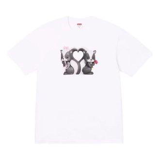 SUPREME SS26 Skunk T-Shirt White SUP-SS26-351-WHT