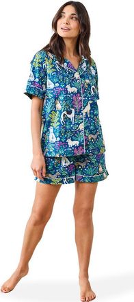 Printfresh Short PJ Set in Indigo at Nordstrom, Size X-Large