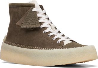 Clarks Mens Caravan Mid Sneakers, Armyc, 12 M US, 26167696