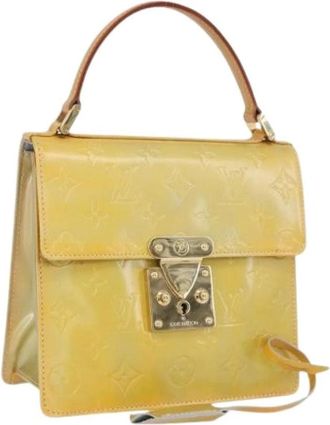 Louis Vuitton Pre-owned Handbags, female, Yellow, Size: ONE SIZE Pre-owned Spring Street Handbag