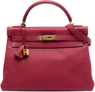 Herm&egrave;s Pre-owned Hermes Togo Kelly II Retourne 32 Ladies AZG3TTW791MW7T4R