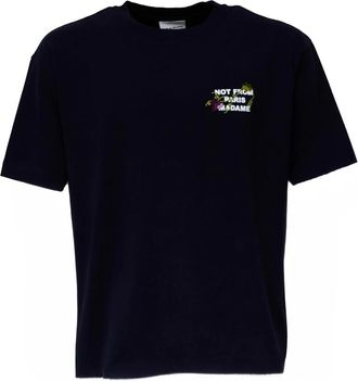 Dr&ocirc;le de Monsieur Uomo, Top, Blu, S, new