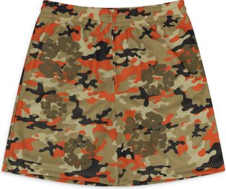 Denim Tears Multicolor Wreath Camo Shorts
