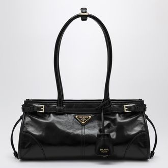 Prada Large Prada Bonnie bag in black leather