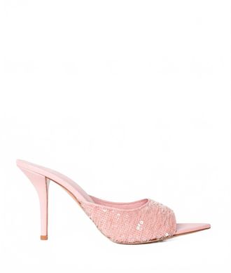 Gia Borghini Womens Perni Sequin Heel In Rose