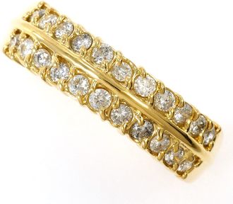 C&A Yellow Gold Yellow Gold (18K) Band Ring (Pre-Owned)