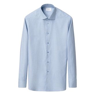 Eton Heren, Overhemden, Blauw, Maat: 5XL