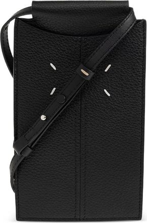 Maison Margiela Four-stitch Pebbled Leather Crossbody Bag