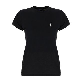 Polo Ralph Lauren Dames, Tops, Zwart, Maat: XS Katoen