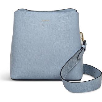Radley London Medium Dukes Place Leather Crossbody Satchel in Smoke Blue at Nordstrom Rack