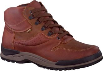 Mephisto Waterdichte kastanjebruine herenlaars - Heren - Veterlaarzen - Bruin - 40 1/2 EU - Leer - Schoenen