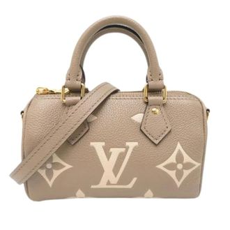 Louis Vuitton Pre-owned Mini Bag - Dames - Pre-owned - Beige - Maat: ONE Size Leer
