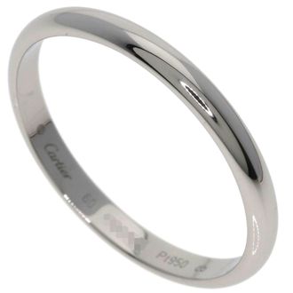 Cartier Platinum 950 Band Ring (Pre-Owned)