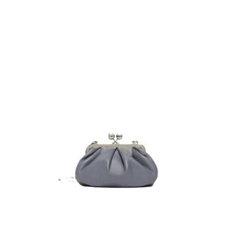 Max Mara Clutches, female, Gray, Size: ONE SIZE Pasticcino Bag