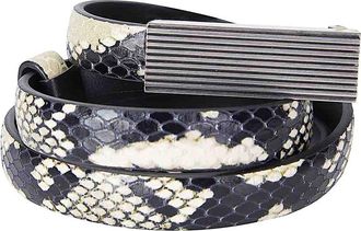 Khaite Empire Belt - Antique Silver (15Mm)