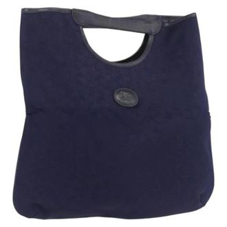 Celine Pre-owned Vintage Hand Bag - Dames - Pre-owned - Blauw - Maat: ONE Size Leer