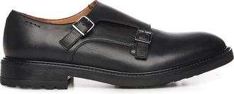 Alexander Hotto Leather Monk Strap Shoes