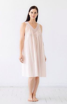Salua Greek Royalty Nightgown in Rosewater at Nordstrom, Size X-Large