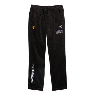 Puma x Ferrari Race Garage Crew Mens Pants Logo 621121-01
