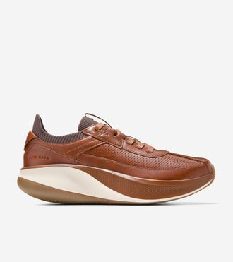 Cole Haan Mens GrandPr&oslash; All-Day Leather Running Shoes - Brown Size 10.5