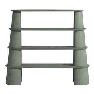 Forma & Cemento Fusto Fir Green Bookshelf II