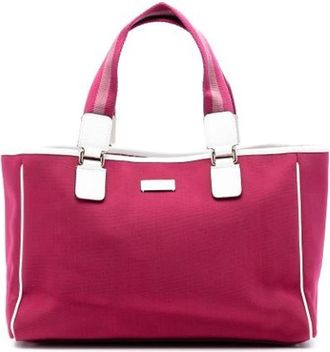 Gucci Pre-owned Tote Bags, female, Pink, Size: ONE SIZE Pre-owned Vintage Tote Bag