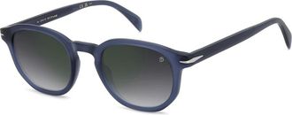 Eyewear by David Beckham Heren, Accessoires, Blauw, Maat: 49 MM
