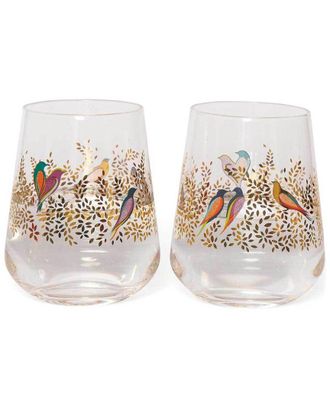 Sara Miller Set Of 2 Tumblers