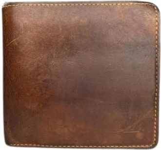 Louis Vuitton Pre-owned Wallets, female, Brown, Size: ONE SIZE Pre-owned Leather Wallet
