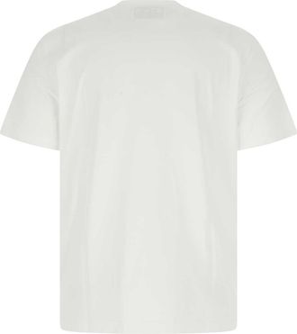 Golden Goose Mens White Cotton T-Shirt 10364 T-shirts And Polos