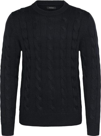 Matinique Truien & Vesten, Heren, Blauw, M, Stijlvolle Gebreide Trui