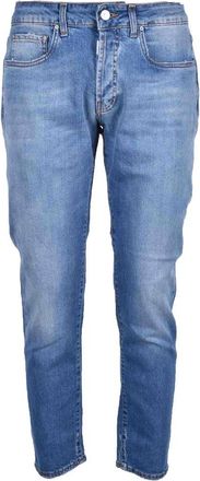 Takeshy Kurosawa Cotton Elastane Jeans - Blue