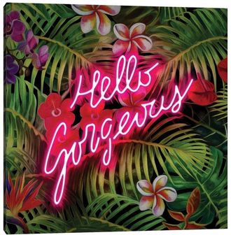 iCanvas Hello Gorgeous By Frank Amoruso Wall Art
