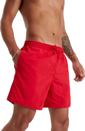 Speedo Badeshorts SPEEDO Mens Essential 16 Watershort, Herren, Gr. XXL, N-Gr, rot, Obermaterial: 100% Polyamid. Futter: 100% Polyester, Badehosen Badeshorts,