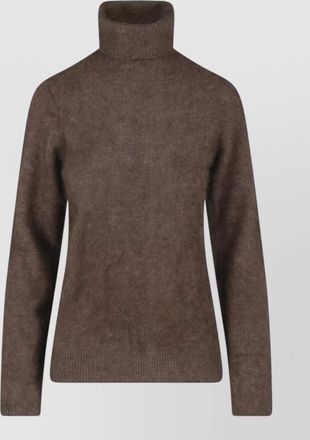 Parosh wool yak crewneck sweatshirt