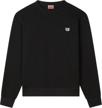 Kenzo Tiger Crest Sweatshirt - Heren - Sweatshirts - Zwart - M - Hoodies & sweatvesten