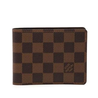 Louis Vuitton Pre-owned Wallets, female, Brown, Size: ONE SIZE Pre-owned Damier Ebene Wallet