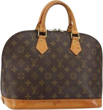 Louis Vuitton Pre-owned Handbags, female, Brown, Size: ONE SIZE Pre-owned Canvas Handbag