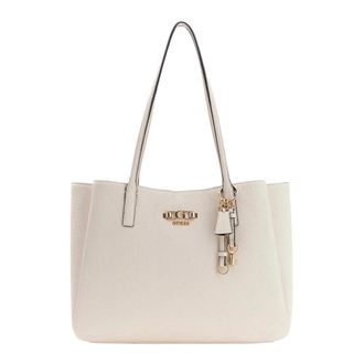 Guess Tote Bags, female, Beige, Size: ONE SIZE Anise Multi Comp Tote