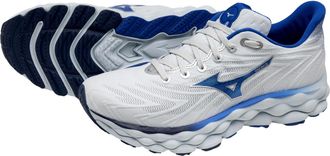 Mizuno Mizuno Wave Sky 8 Plein Air/Laser Blue J1GC240201 Mens